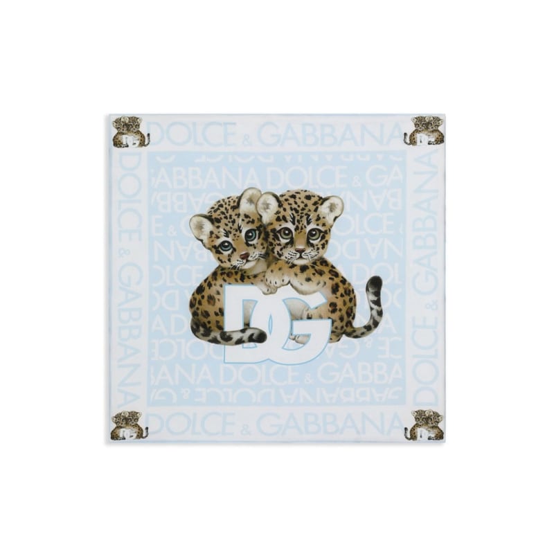 LEOPARD PRINT BABY BLANKET