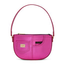 FUCHSIA PINK TOP HANDLE BAG