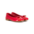ballet flats in red